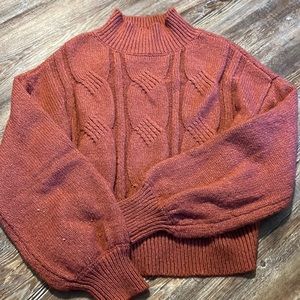 Cropped sweater